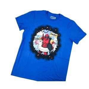 Marvel Deadpool PARTY CANNONBALL T-Shirt XLarge Loot Wear Crate June 2018 NWOT
